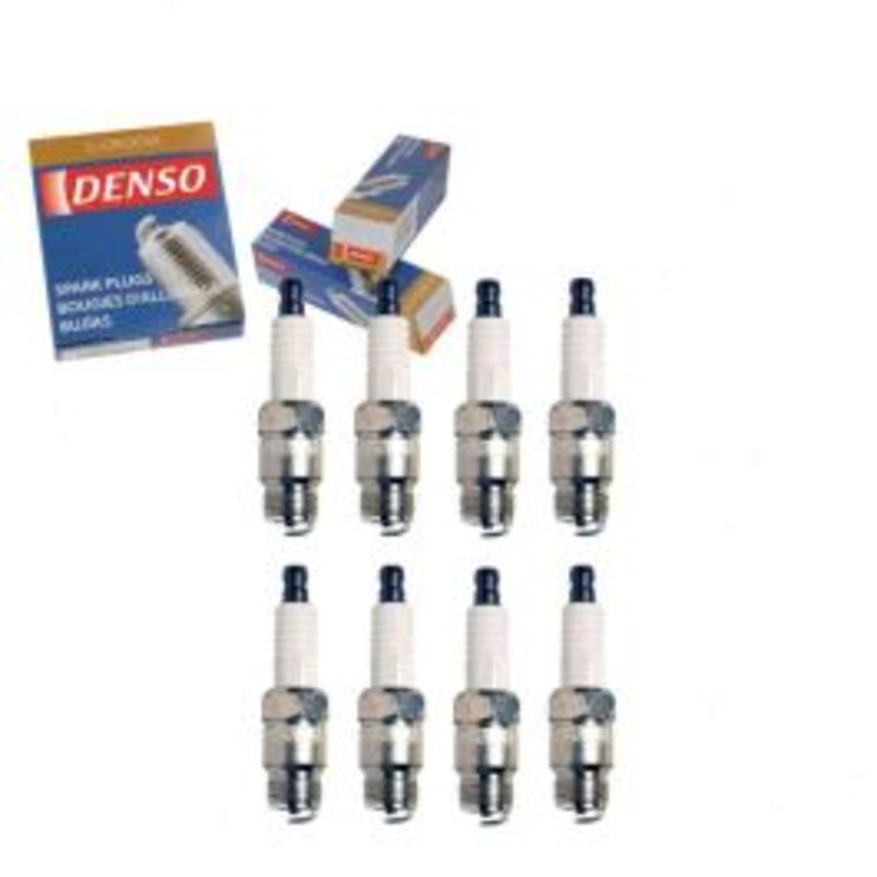 8 pc DENSO Standard U-Groove Spark Plugs for 1975-1977 GMC P35 5.7L 7.4L V8
