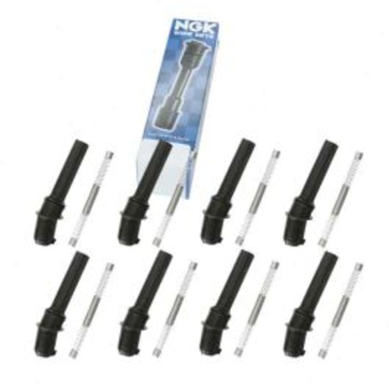 8 pc NGK Ignition Coil Boots for 2004 Ford F-150 Heritage 4.6L 5.4L V8