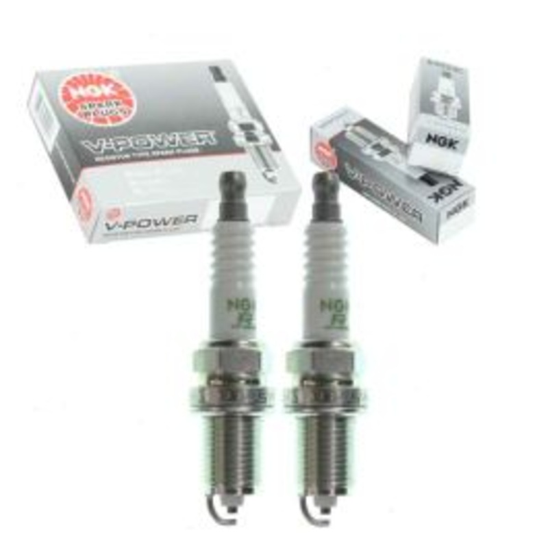 2 pc NGK V-Power 6745 BKR5EY-11 Spark Plugs