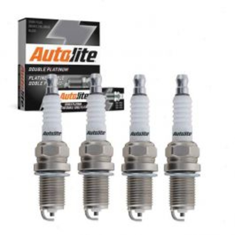 4 pc Autolite Double Platinum Spark Plug for 2005 Saab 9-2X 2.5L H4