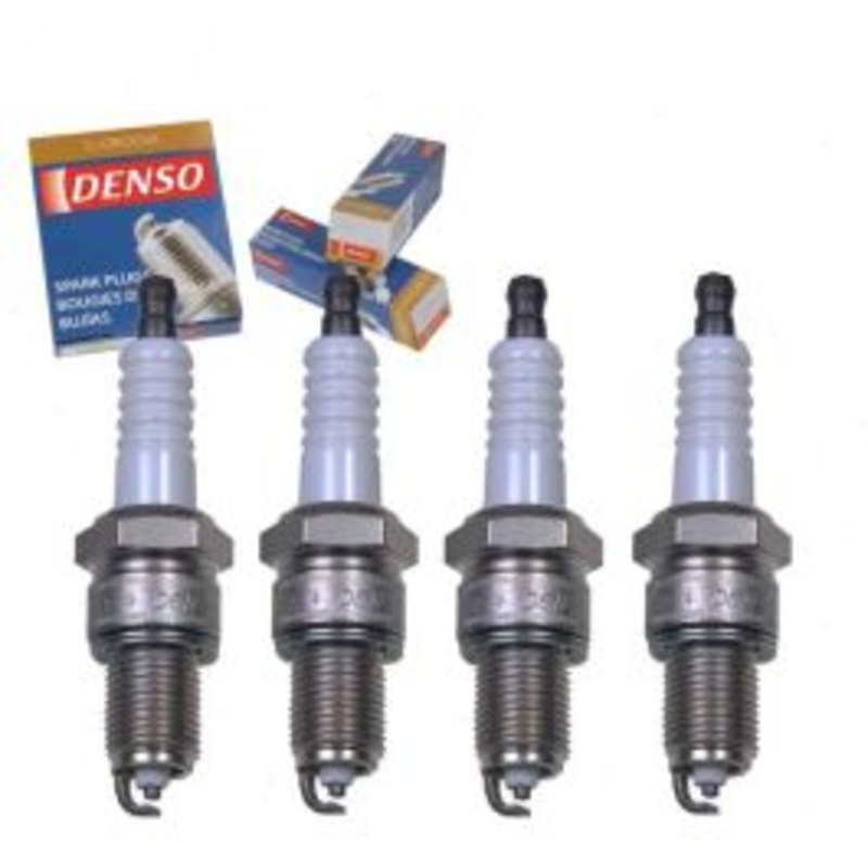 4 pc DENSO Standard U-Groove Spark Plugs for 1992-1994 Pontiac Sunbird 2.0L L4