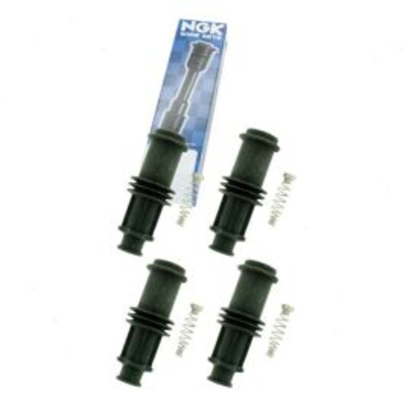 4 pc NGK 58985 Ignition Coil Boots