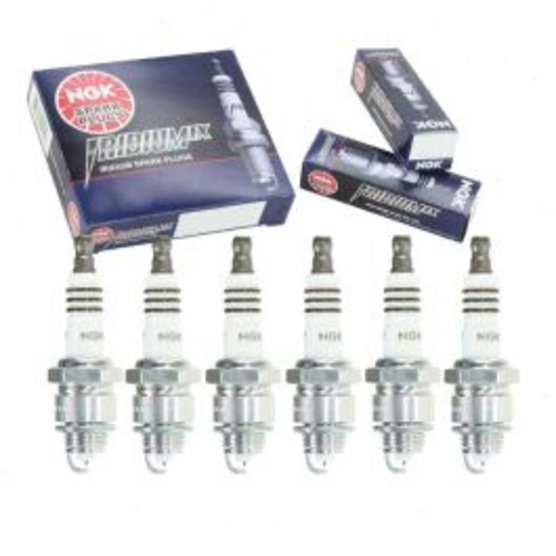 6 pc NGK Iridium IX Spark Plugs for 1964-1967 Buick Skylark 3.7L V6