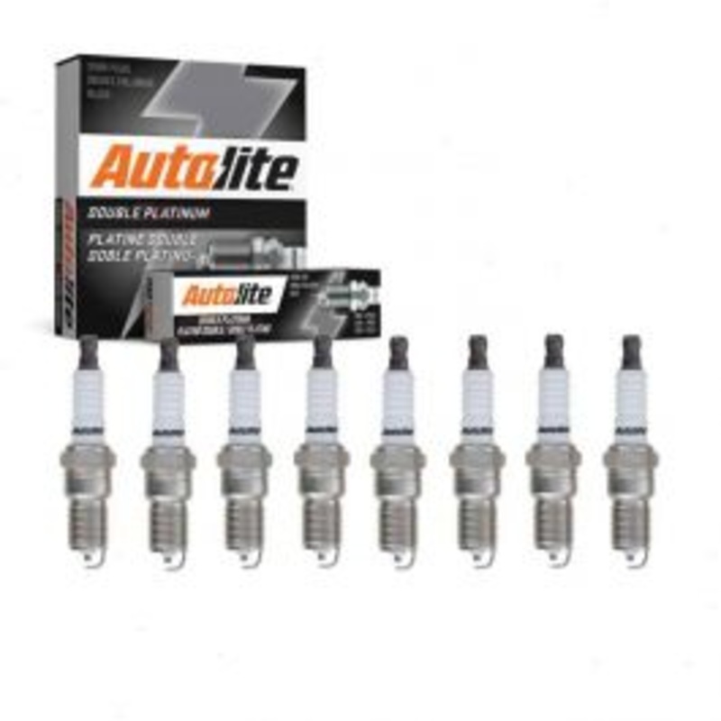 8 pc Autolite Double Platinum Spark Plug for 2013-2019 GMC Sierra 3500 HD