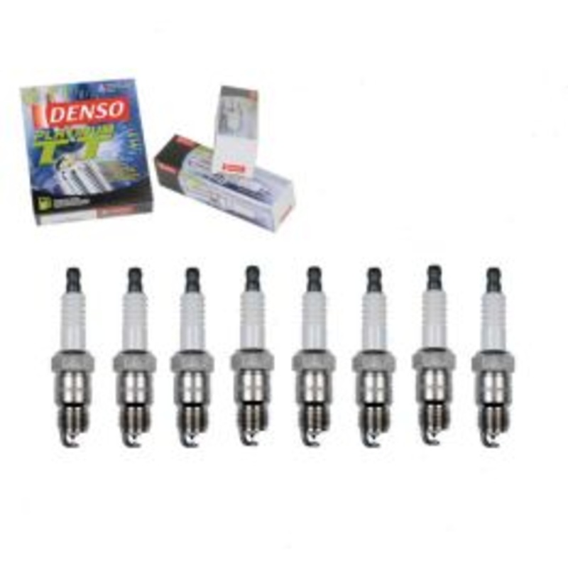 8 pc DENSO Platinum TT Spark Plugs for 1971-1977 Pontiac Ventura 4.9L 5.0L 5.7L V8
