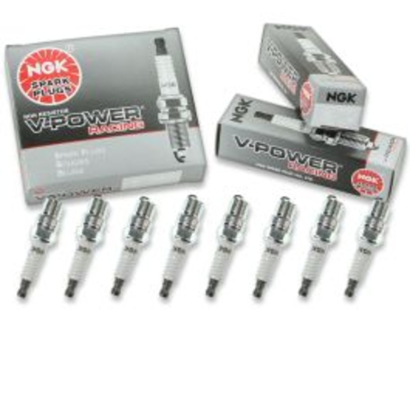 8 pc NGK V-Power Racing 2405 R5673-6 Spark Plugs