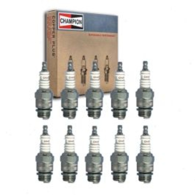 10 pc Champion Industrial 555 UD16 Spark Plugs