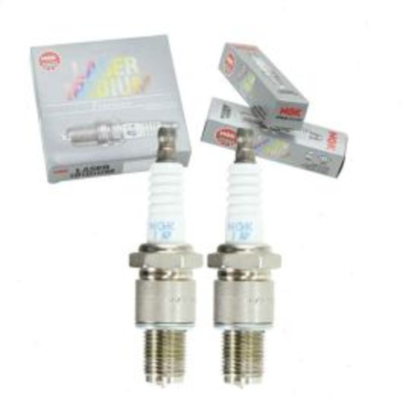 2 pc NGK Laser Iridium 6701 RE9B-T Spark Plugs