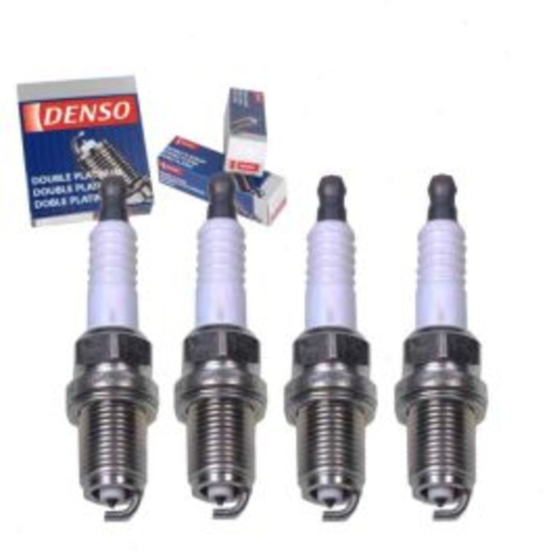 4 pc DENSO Double Platinum Spark Plugs for 1995-2000 Suzuki Esteem 1.6L L4