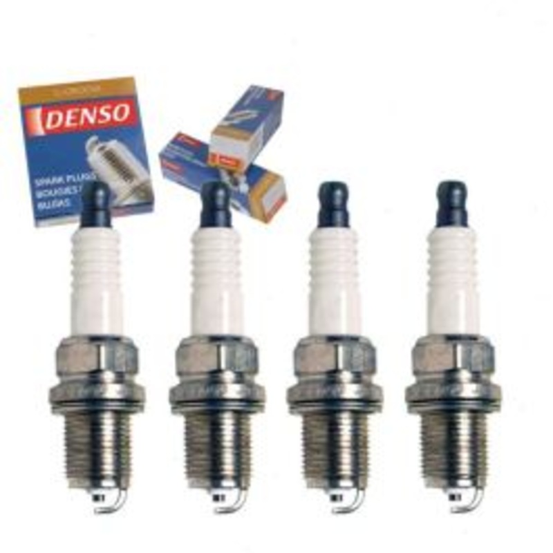 4 pc DENSO Standard U-Groove Spark Plugs for 1993-1999 Volkswagen Golf 2.0L L4