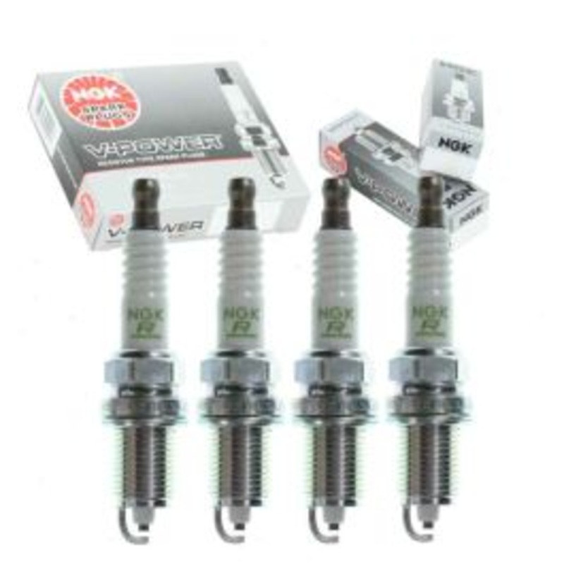 4 pc NGK V-Power Spark Plugs for 2007-2017 Jeep Compass 2.0L 2.4L L4