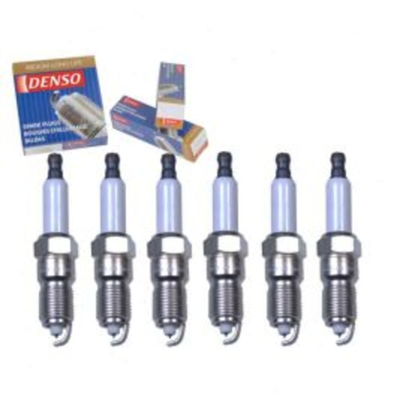 6 pc DENSO Iridium Long Life Spark Plugs for 1998-2002 Ford E-250 Econoline 4.2L V6