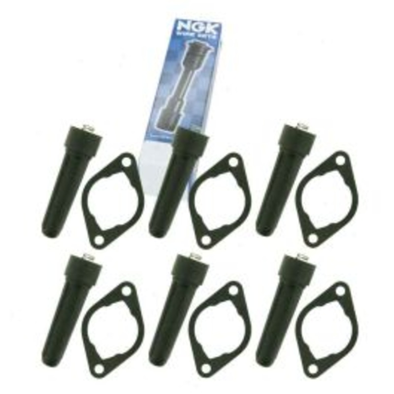 6 pc NGK 58970 Ignition Coil Boots