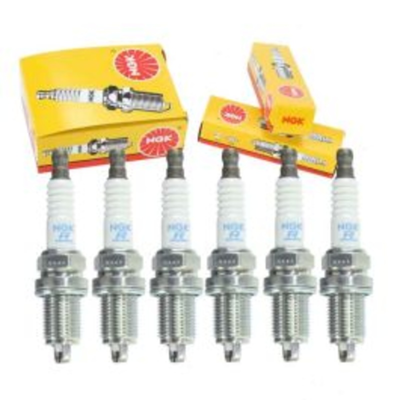 6 pc NGK Standard Spark Plugs for 1998 Toyota Supra 3.0L L6