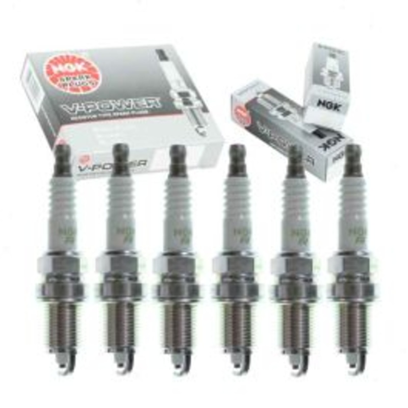 6 pc NGK V-Power 5084 ZFR5A-11 Spark Plugs