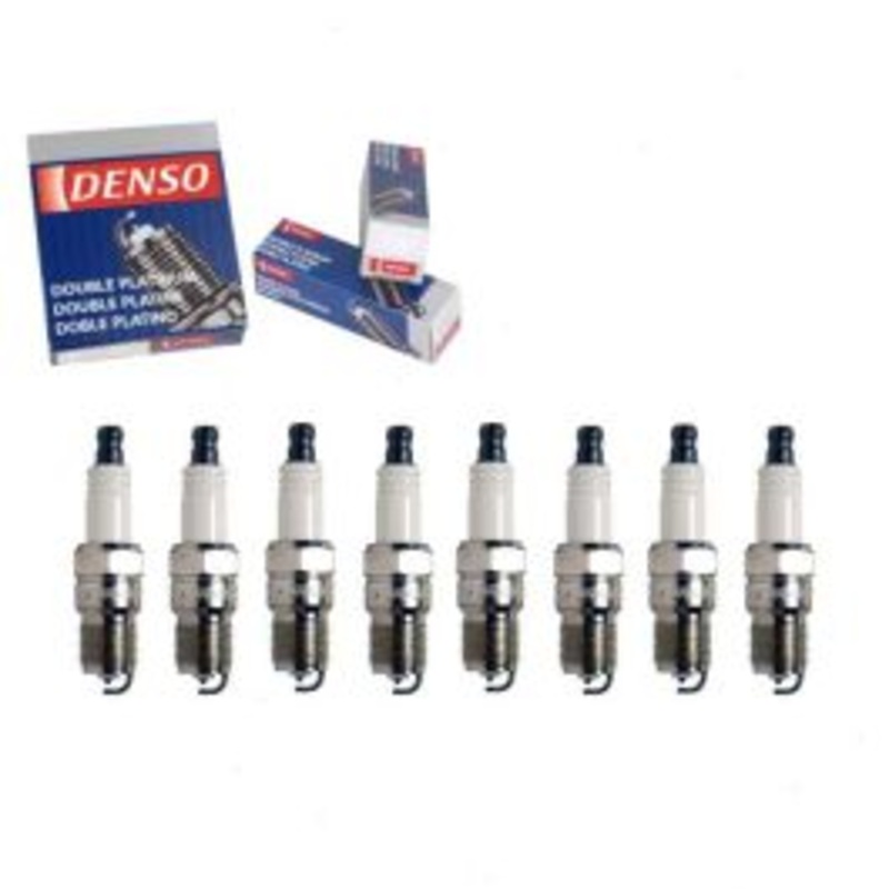 8 pc DENSO Double Platinum Spark Plugs for 2003-2014 Ford E-150 4.6L 5.4L V8