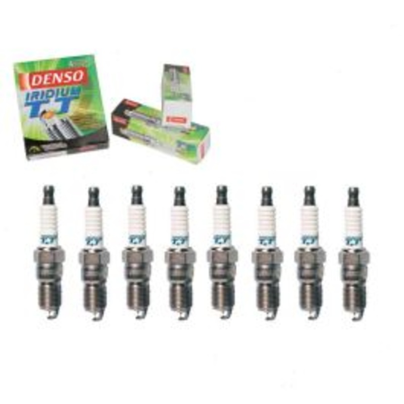 8 pc DENSO Iridium TT Spark Plugs for 2003-2013 Cadillac Escalade EXT 6.0L 6.2L V8