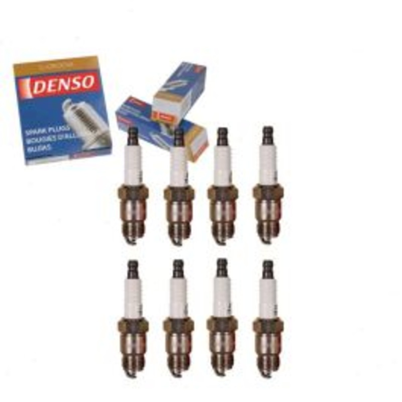 8 pc DENSO Standard U-Groove Spark Plugs for 1971-1973 Buick Centurion 5.7L 7.5L V8