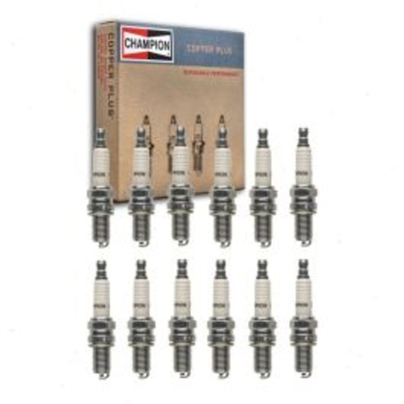 12 pc Champion Copper Plus Spark Plugs for 1999-2001 Ferrari 456 M 5.5L V12