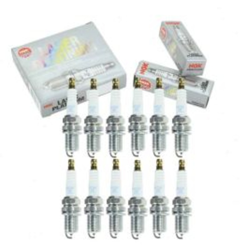 12 pc NGK Laser Platinum Spark Plugs for 1998-2000 Mercedes-Benz C280 2.8L V6