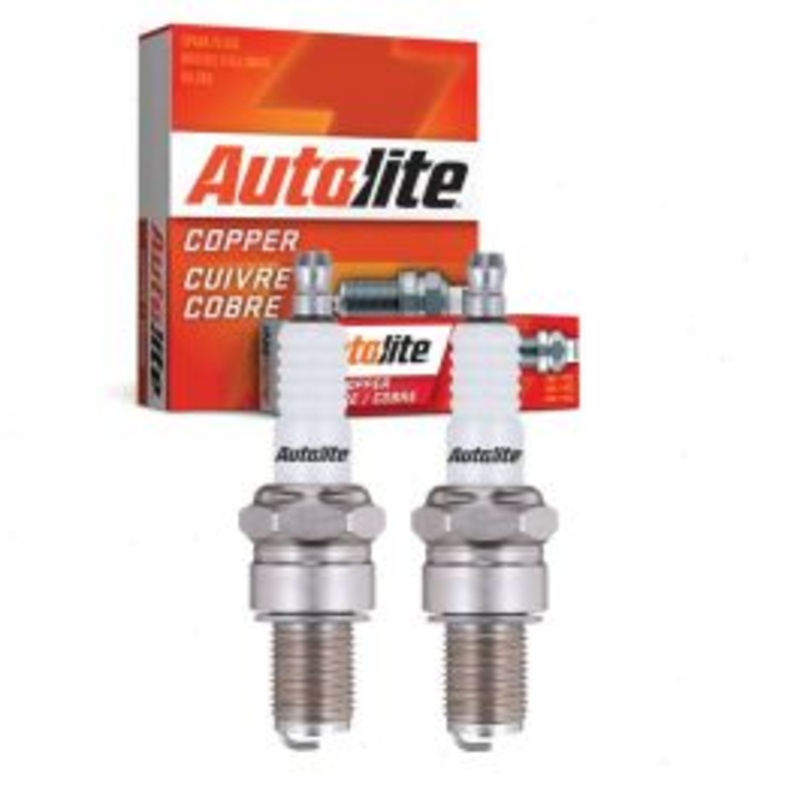 2 pc Autolite Copper Core Spark Plugs for 1960 Berkeley QB95