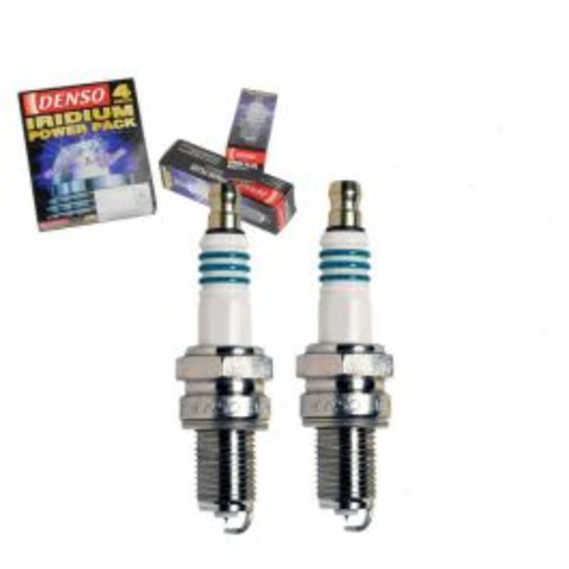 2 pc DENSO Iridium Power 5376 IX24B Spark Plugs