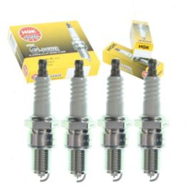 4 pc NGK G-Power Spark Plugs for 1962-1968 Chevrolet Chevy II 2.5L L4