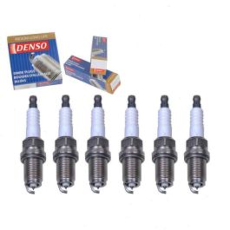 6 pc DENSO Iridium Long Life 3432 SKJ20DR-M11S Spark Plugs