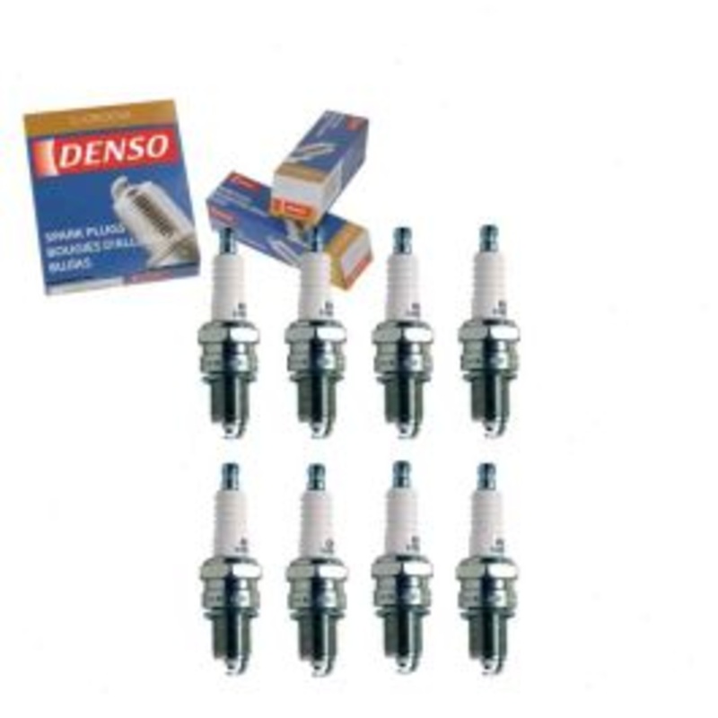 8 pc DENSO Standard U-Groove Spark Plugs for 1969 American Motors Rambler 4.7L V8