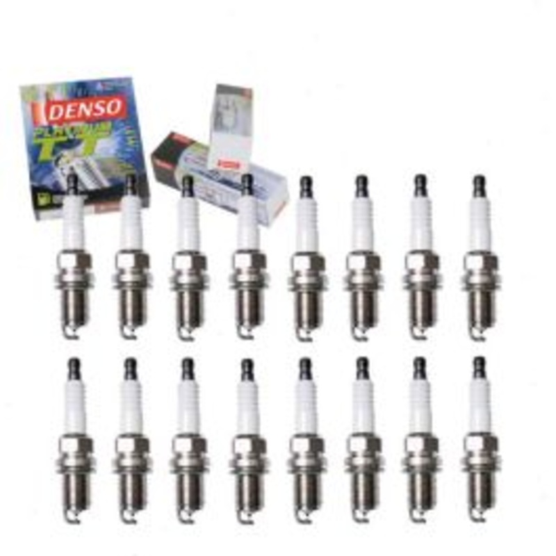 16 pc DENSO Platinum TT Spark Plugs for 2000-2006 Mercedes-Benz CL500 5.0L V8