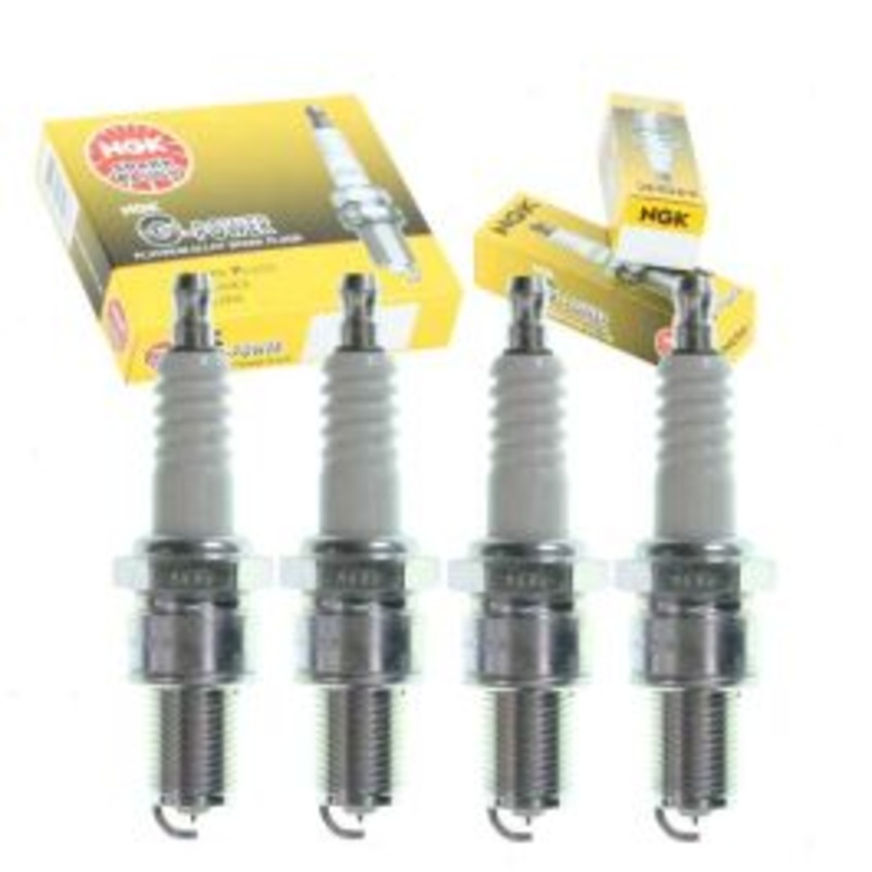 4 pc NGK G-Power Spark Plugs for 1974 Nissan B210 1.3L L4