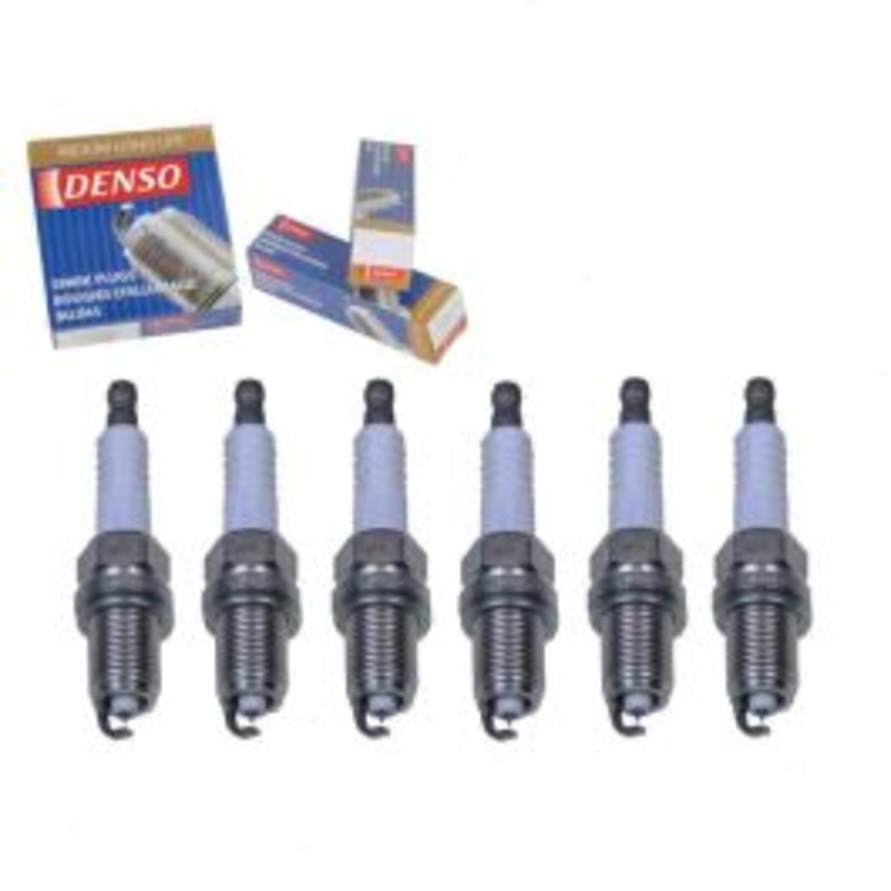 6 pc DENSO Iridium Long Life Spark Plugs for 2001-2010 Toyota Highlander 3.0L 3.3L V6