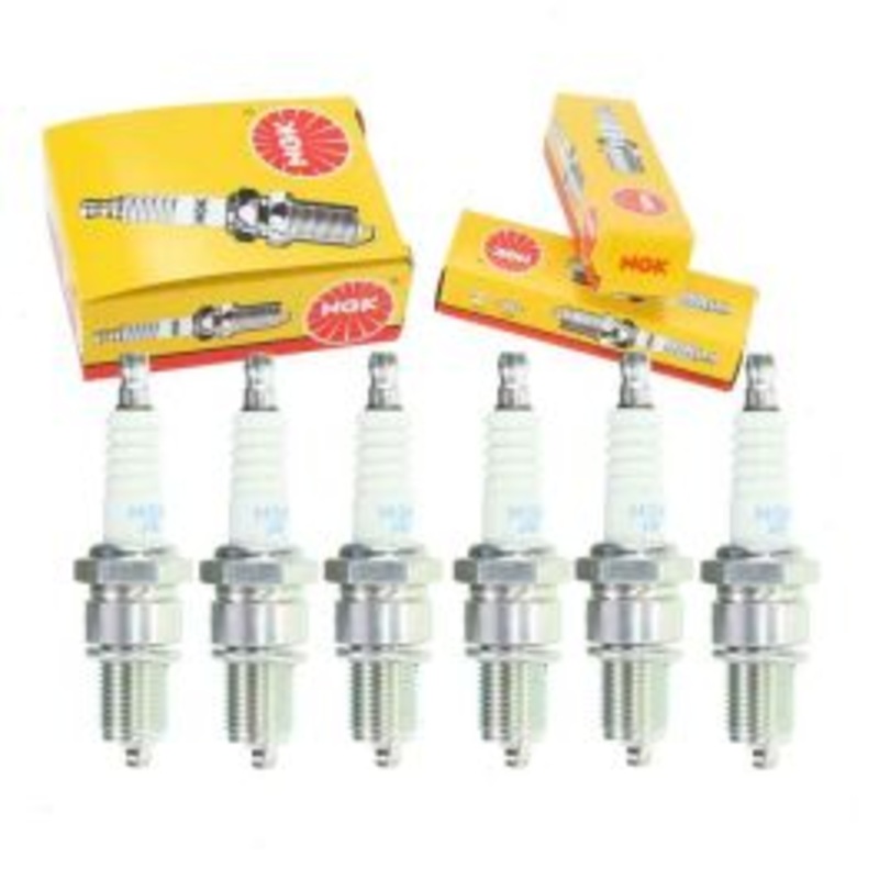6 pc NGK Standard Spark Plugs for 1958-1961 Jaguar XK150 3.8L L6
