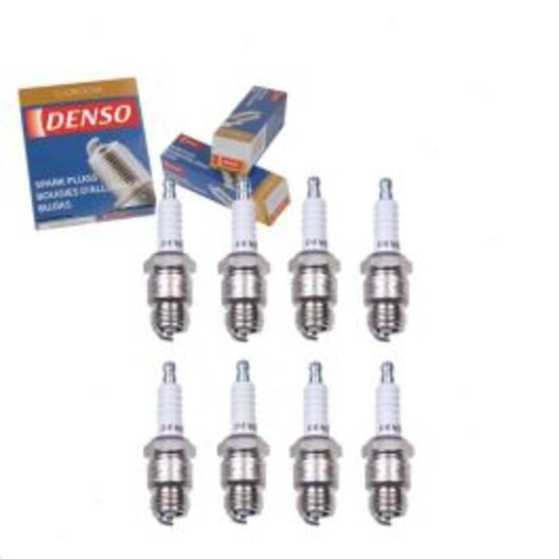 8 pc DENSO Standard U-Groove Spark Plugs for 1962-1963 Mercury Meteor 3.6L V8