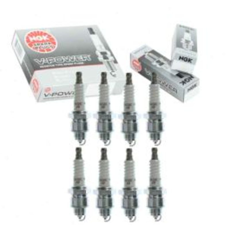 8 pc NGK V-Power Spark Plugs for 1970-1974 Oldsmobile 98 5.7L 7.5L V8