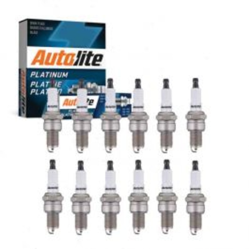 12 pc Autolite Platinum Spark Plug for 1964-1967 Lamborghini 350GT 3.5L 3.9L