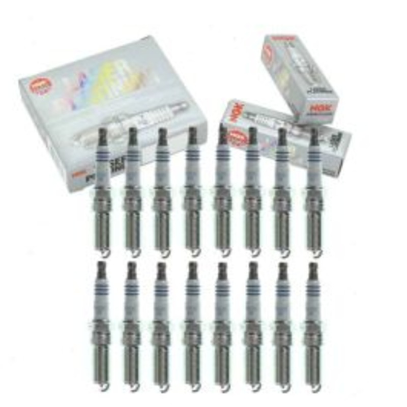 16 pc NGK Laser Platinum Spark Plugs for 2011-2021 Ford F-350 Super Duty 6.2L V8