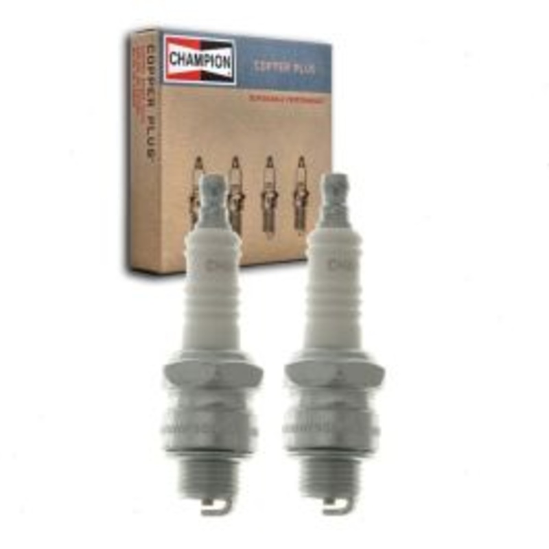 2 pc Champion Copper Plus 823S J6C Spark Plugs