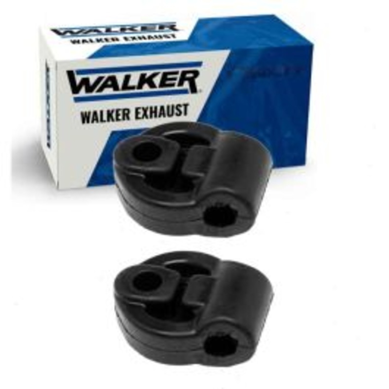 2 pc Walker Exhaust System Insulators for 1990-1992 Toyota Corolla 1.6L L4