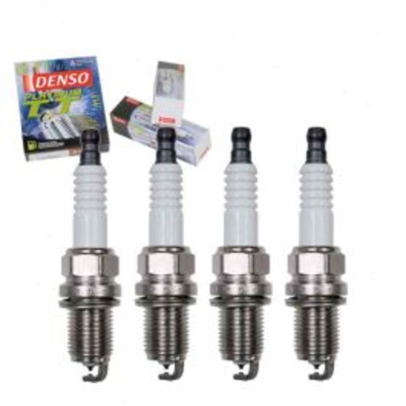 4 pc DENSO Platinum TT Spark Plugs for 1999-2000 Chevrolet Tracker 1.6L 2.0L L4