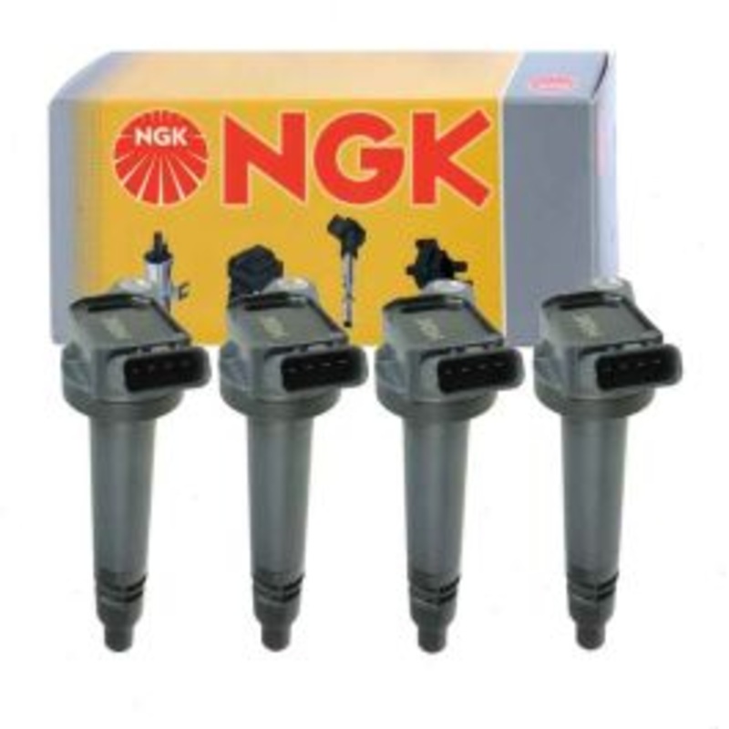 4 pc NGK Ignition Coils for 2013-2018 Lexus ES300h 2.5L L4