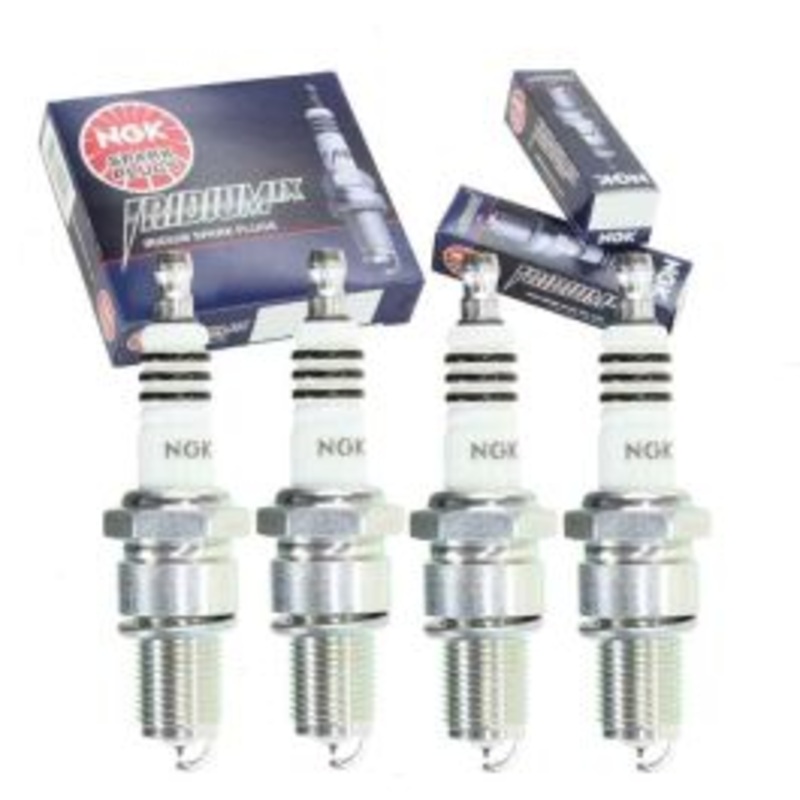 4 pc NGK Iridium IX Spark Plugs for 1970-1979 Peugeot 504 1.8L 2.0L L4