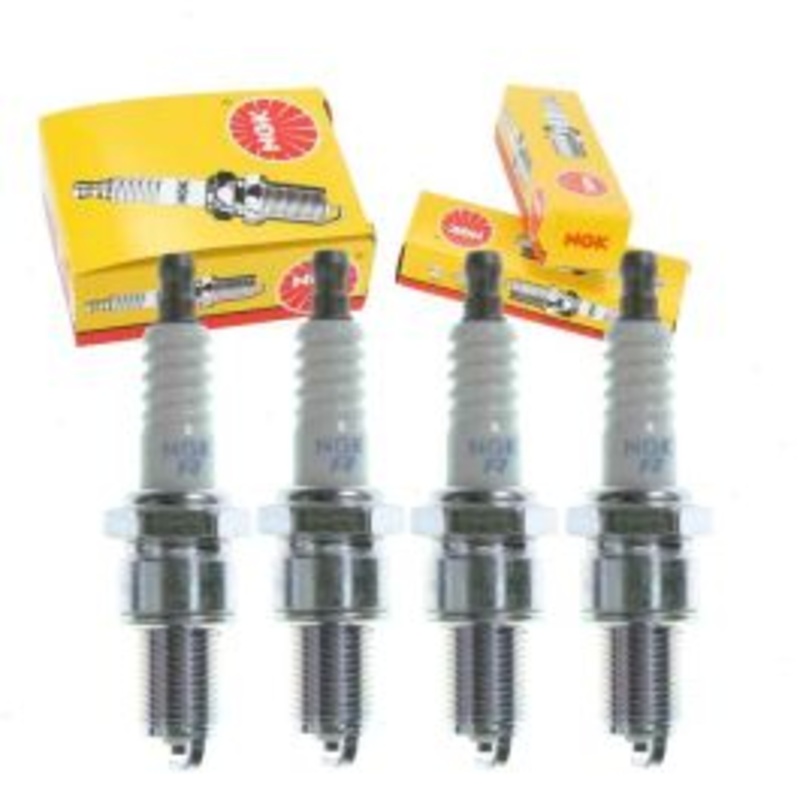 4 pc NGK Standard Spark Plugs for 2001-2006 Hyundai Santa Fe 2.4L L4