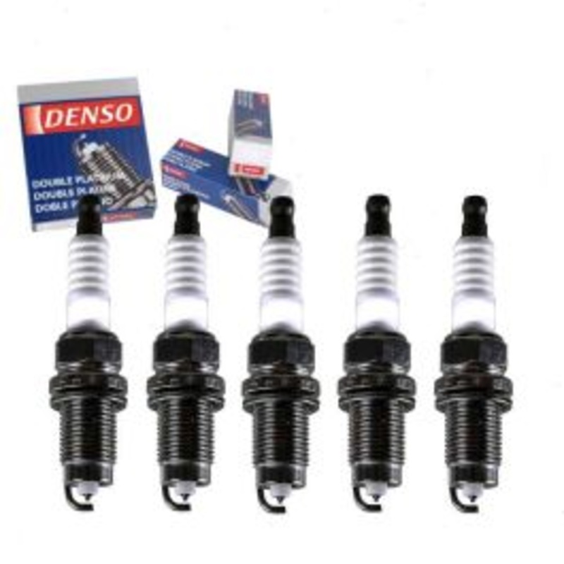 5 pc DENSO Double Platinum Spark Plugs for 2012-2014 Volkswagen Passat 2.5L L5