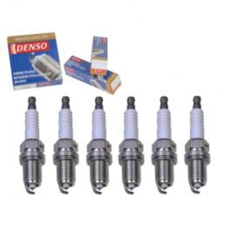 6 pc DENSO Iridium Long Life Spark Plugs for 2009 Audi A4 Quattro 3.2L V6