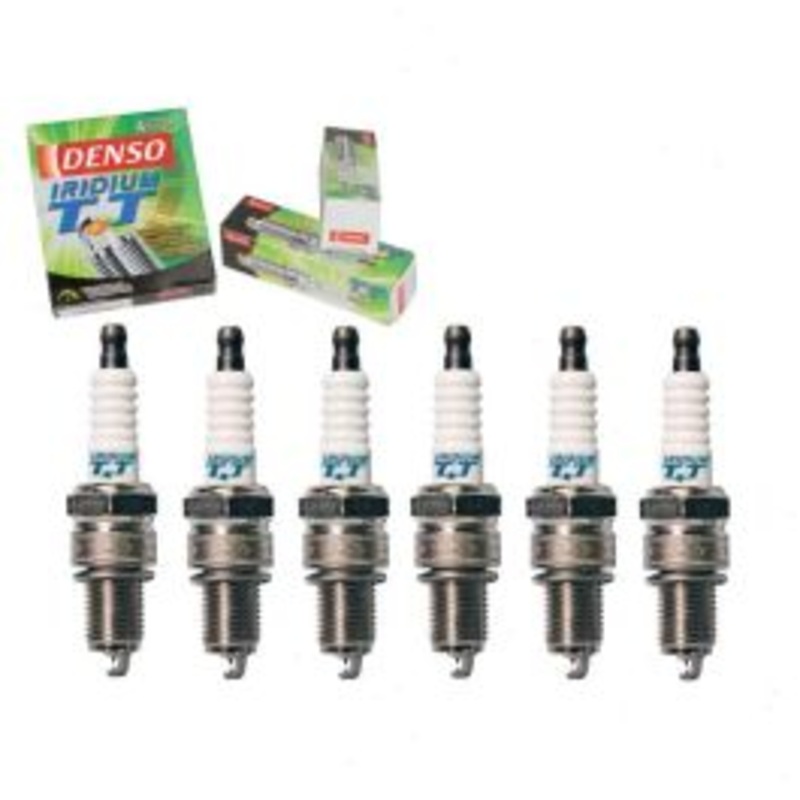 6 pc DENSO Iridium TT Spark Plugs for 1975-1976 Ford Pinto 2.8L V6