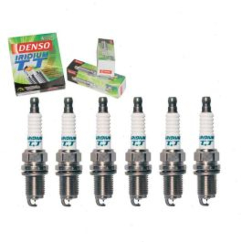 6 pc DENSO Iridium TT Spark Plugs for 2002-2003 Isuzu Axiom 3.5L V6