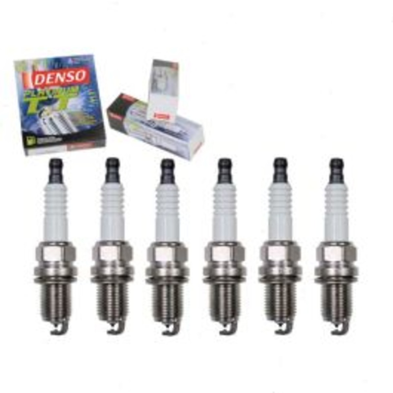 6 pc DENSO Platinum TT Spark Plugs for 1992-2005 Acura NSX 3.0L 3.2L V6