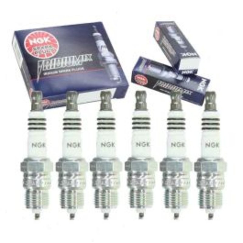 6 pc NGK Iridium IX Spark Plugs for 1985 Chevrolet K20 4.3L V6