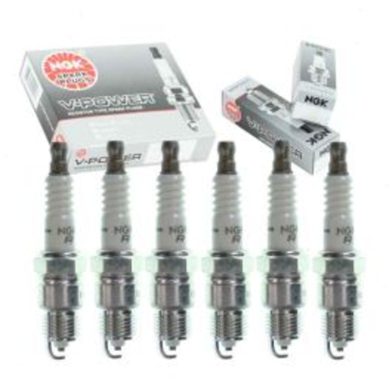 6 pc NGK V-Power Spark Plugs for 1978-1984 Oldsmobile Cutlass Calais 3.8L V6